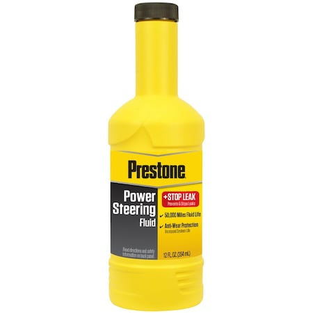 Prestone Prestone Power Steering Fluid/Stop Leak 12 oz AS262Y
